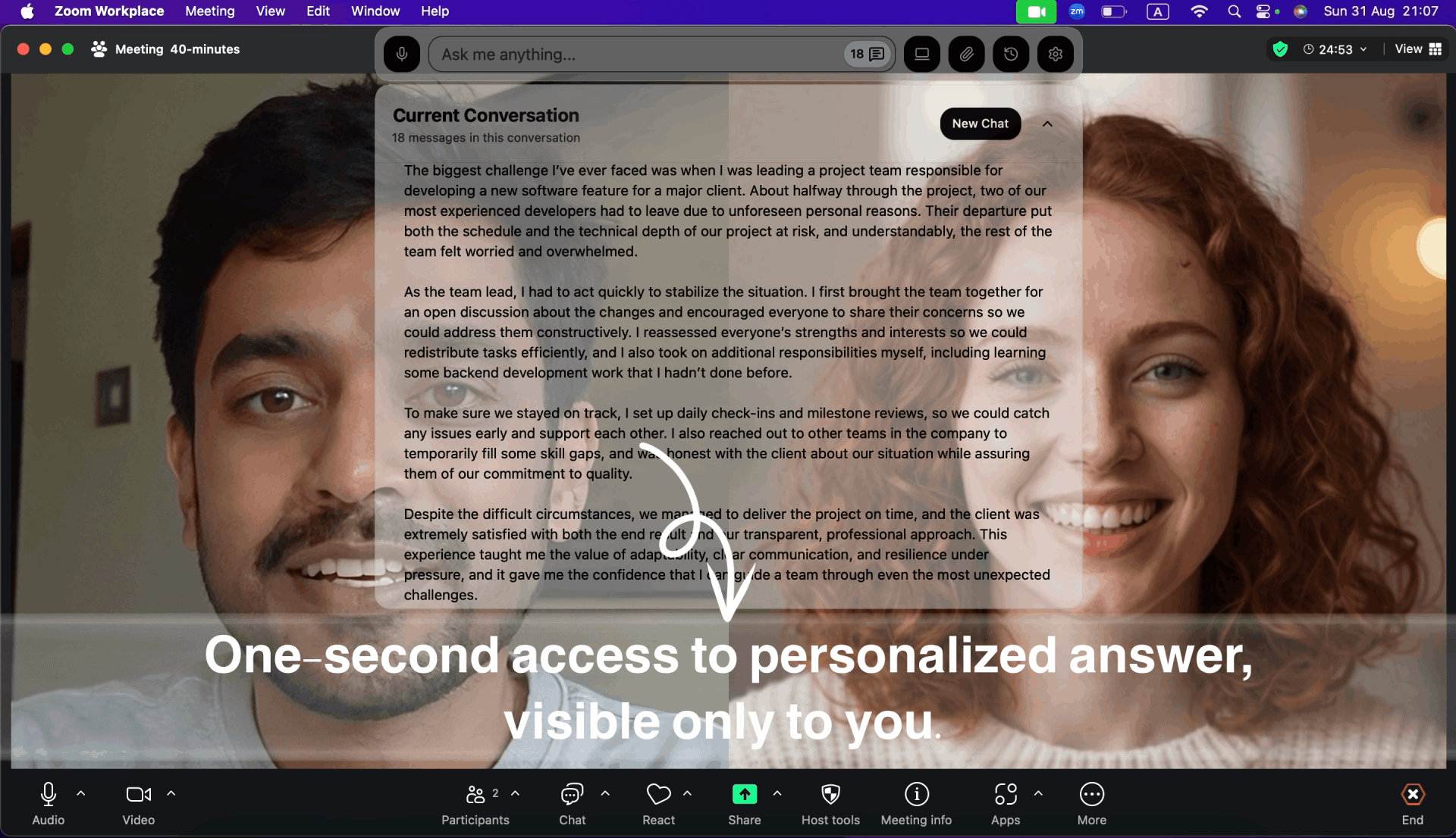 Real-Time Interview Feedback & Instant Question Identification
